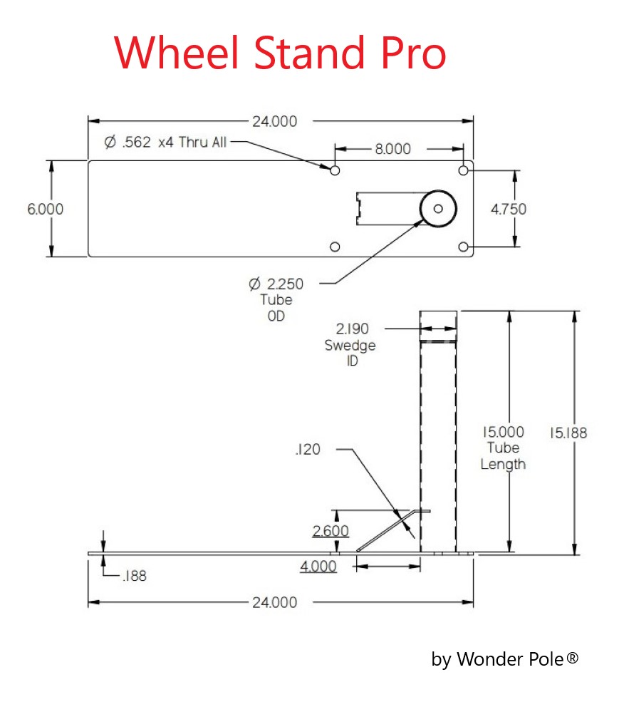 Wheel Stand Pro | WINDSOCKUSA.COM