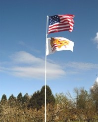 Revolving Flag Attachment Set - DOUBLE FLAGS